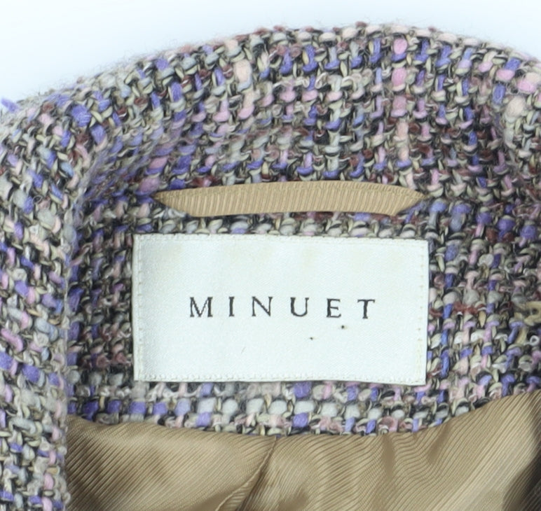 Minuet Women’s Multicoloured Bouclé Blazer Size 10