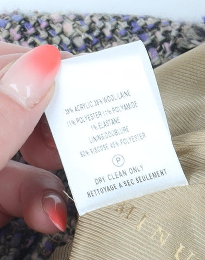 Minuet Women’s Multicoloured Bouclé Blazer Size 10