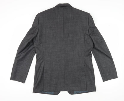 Mens UK Size 42 Moss Esq. Regular Grey Suit Jacket