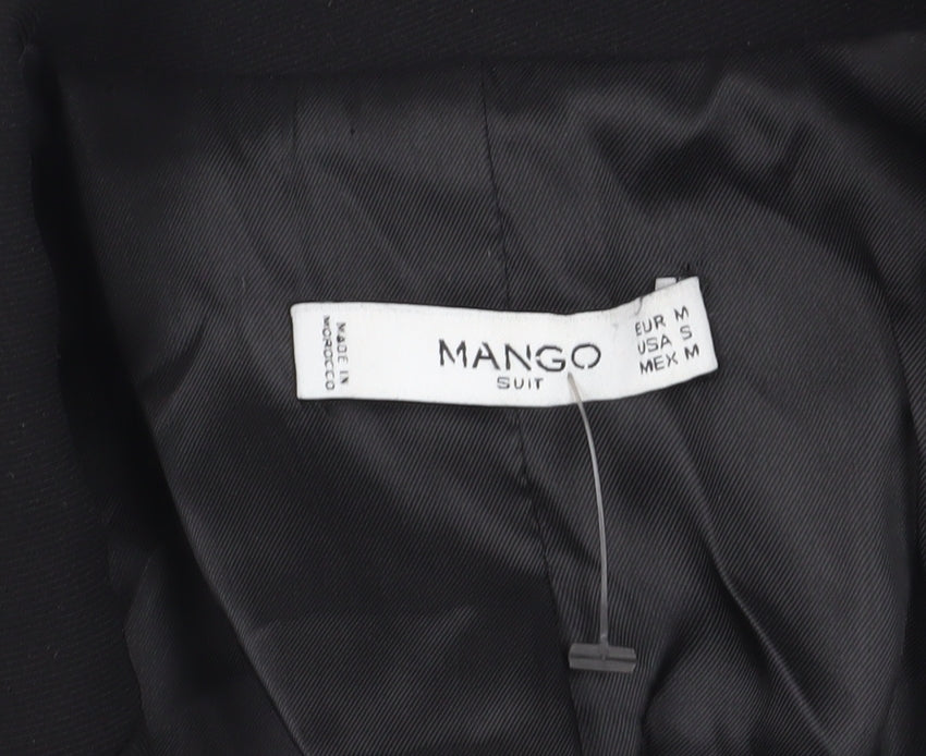 Mango Women's Black Suit Jacket M for Work
