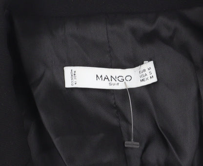 Mango Women's Black Suit Jacket M for Work