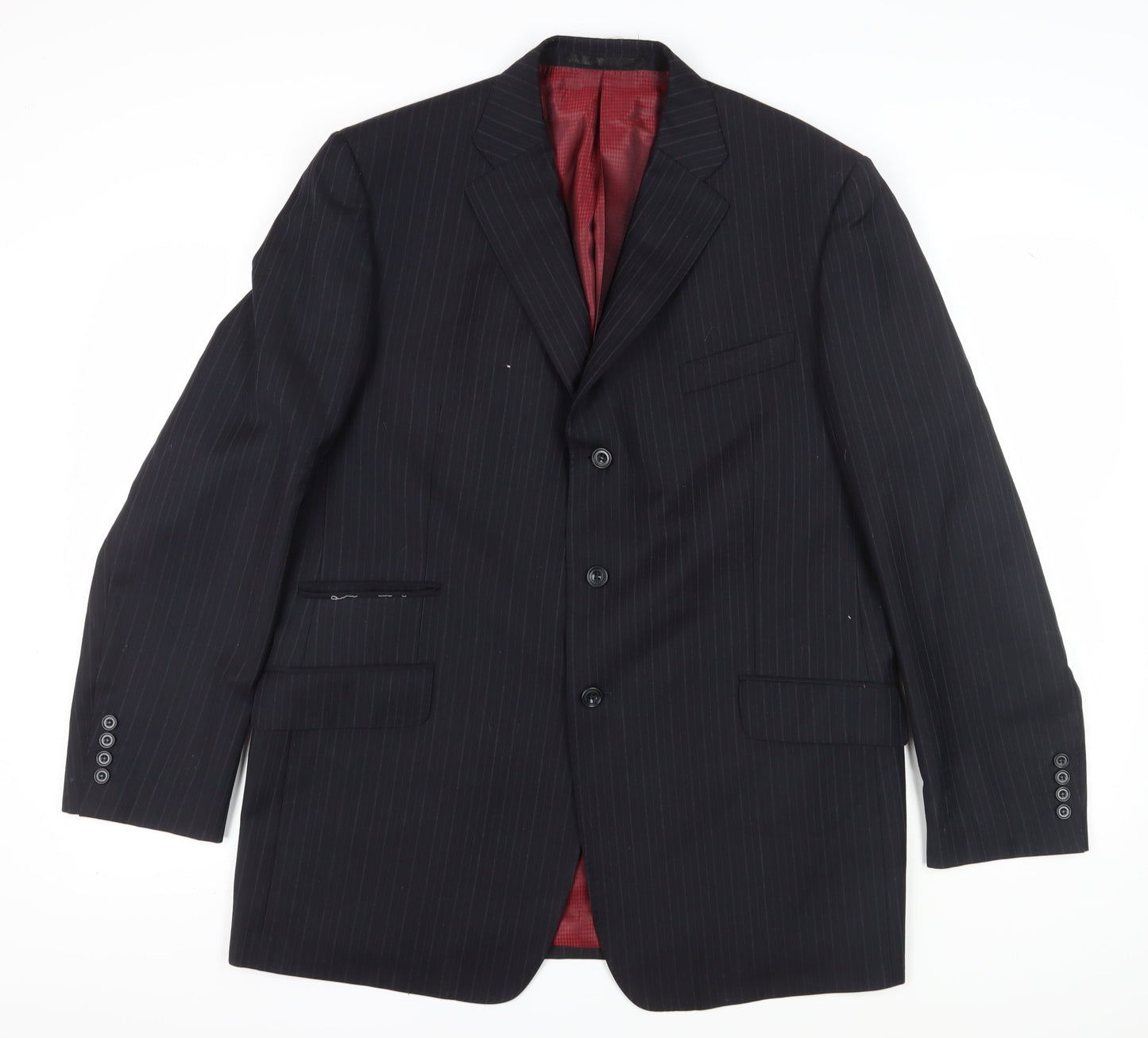 Mens UK Size 44 Marks and Spencer Regular Black Suit Jacket
