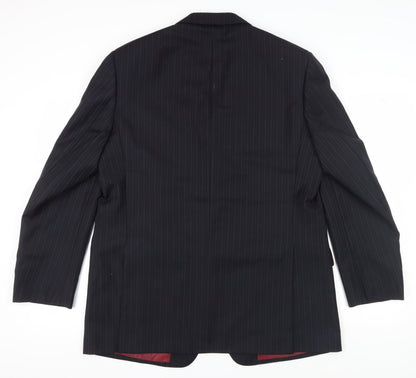 Mens UK Size 44 Marks and Spencer Regular Black Suit Jacket