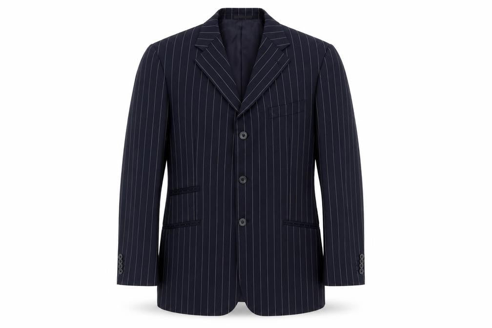 Mens UK Size 42 T.M.Lewin Regular Blue Suit Jacket