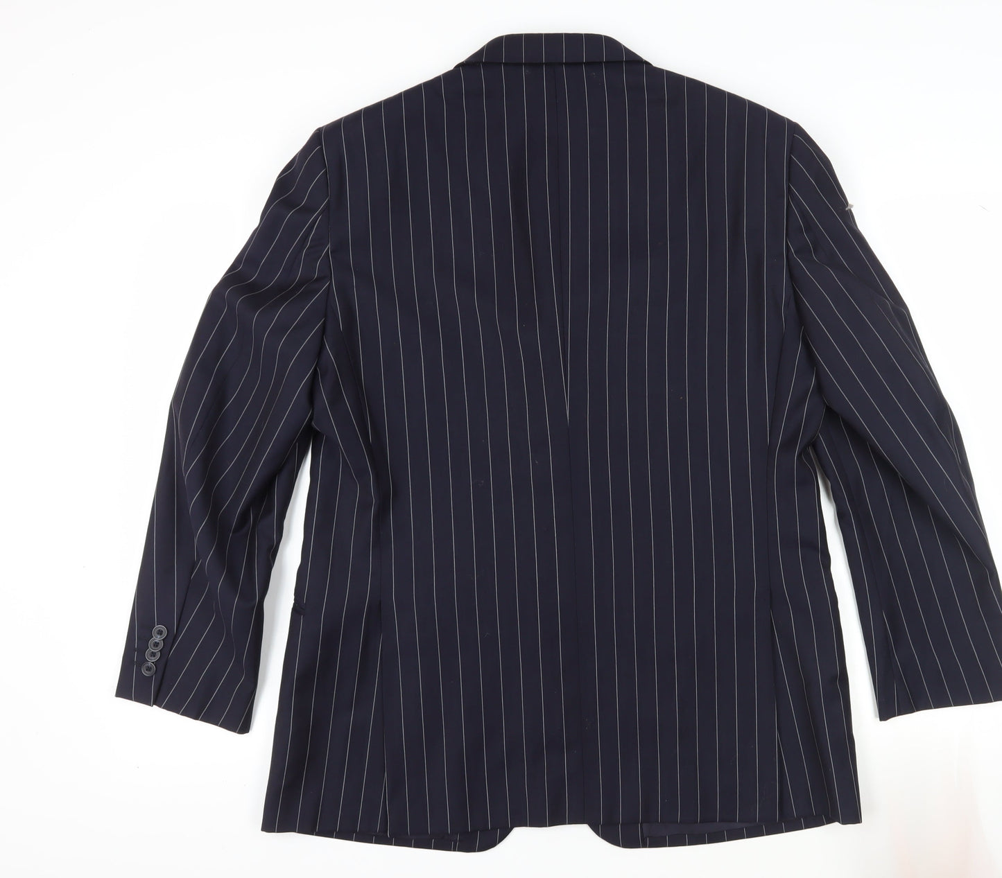 Mens UK Size 42 T.M.Lewin Regular Blue Suit Jacket