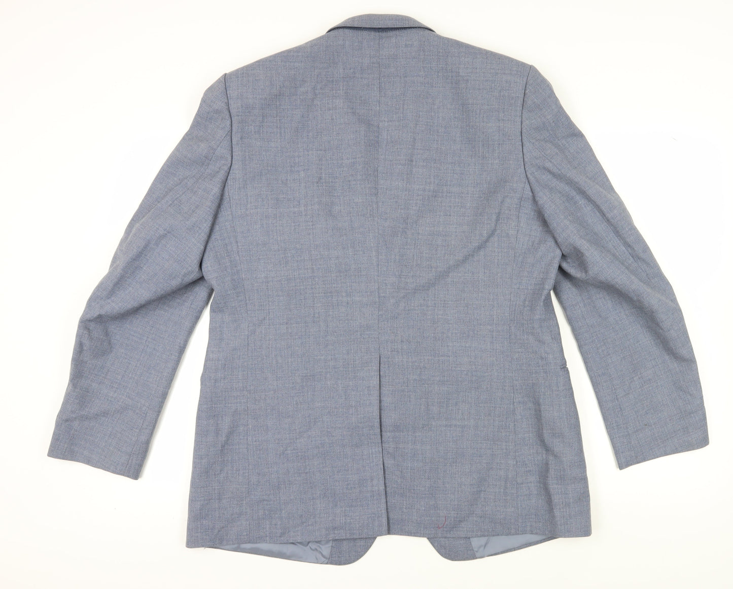 Mens UK Size 44 St Michael Regular Blue Suit Jacket
