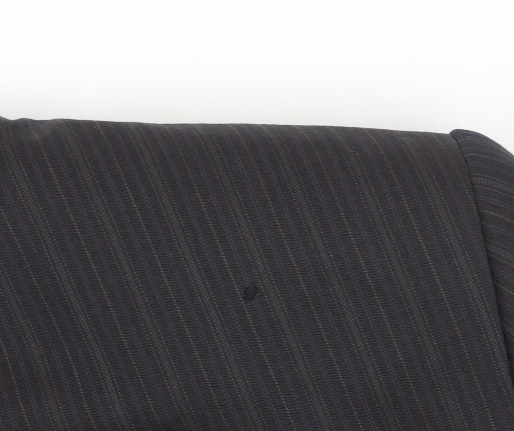 Mens UK Size 44 Simon Carter Regular Black Suit Jacket