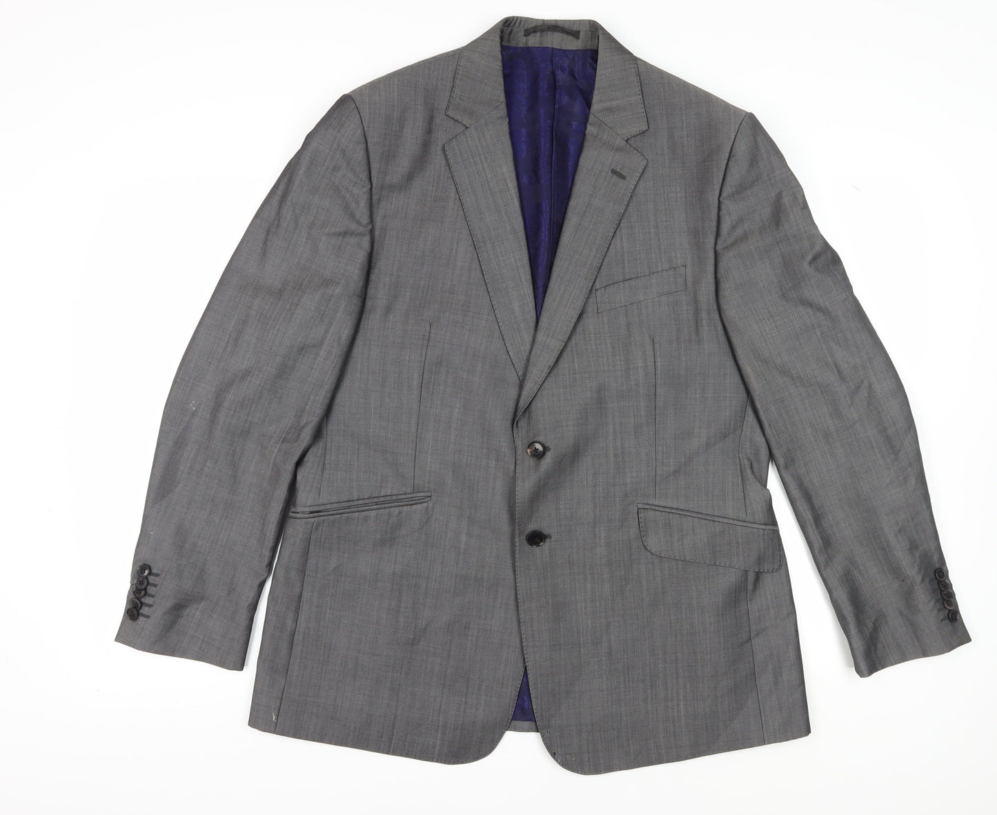 Mens UK Size 44 Duchamp Regular Grey Suit Jacket