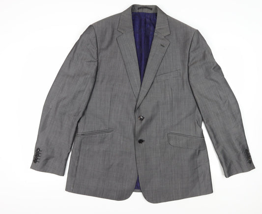 Mens UK Size 44 Duchamp Regular Grey Suit Jacket