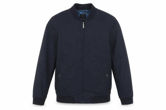 Mens UK Size M Ted Baker Blue Bomber Jacket