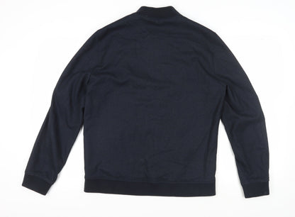 Mens UK Size M Ted Baker Blue Bomber Jacket