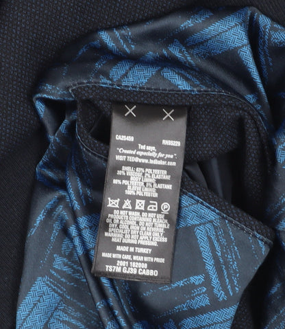 Mens UK Size M Ted Baker Blue Bomber Jacket