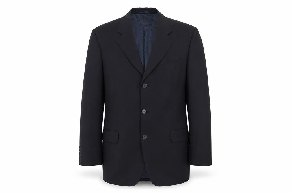 Mens UK Size 40 David Moss Regular Black Suit Jacket