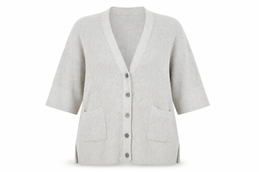 Womens UK Size M/L Gap Beige Cardigan Jumper