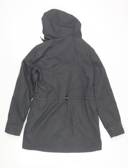 Unisex Adults UK Size M Element Grey Parka Coat