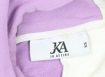 JK Attire Women's XS Multicoloured Hoodie - Casual Style