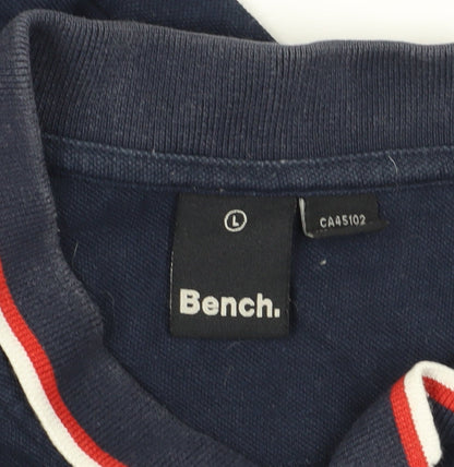 Bench Men's Poo shirt Blue Size L