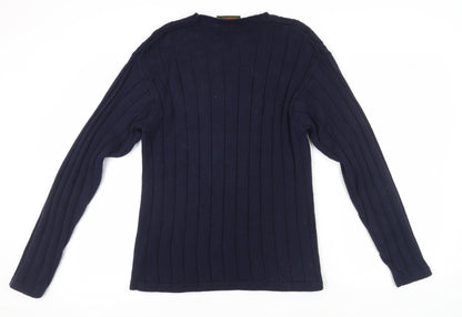 Timberland Men's Blue Pullover Jumper, Size M