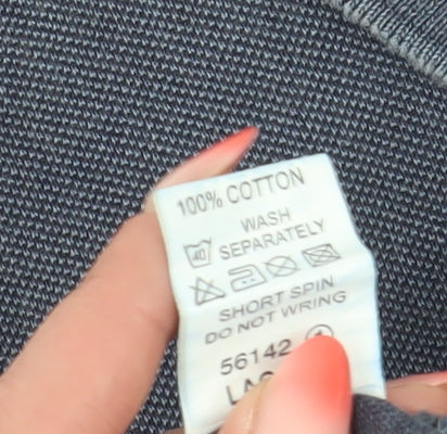 Joe Browns Men's Blue Retro Polo Shirt, Medium