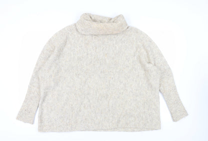 Womens UK Size L Jessica Simpson Beige Pullover Jumper