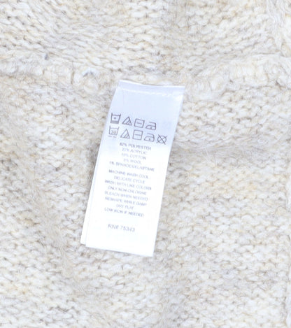 Womens UK Size L Jessica Simpson Beige Pullover Jumper