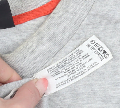 Marvel Men's Grey Graphic Print T-Shirt M