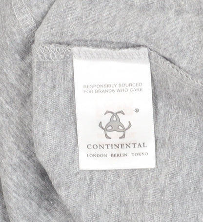 Mens UK Size M Continental Grey  T-Shirt