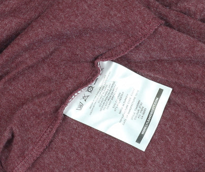 Lyle & Scott Men's Red XL T-Shirt, Classic Crew Neck