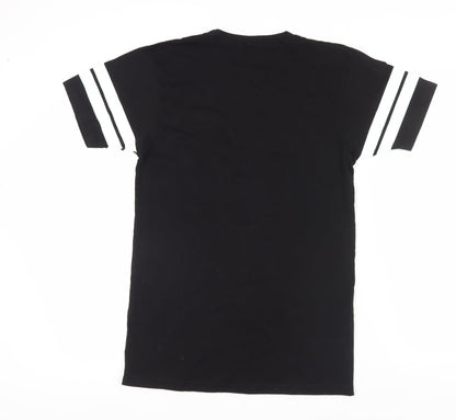 Sumerian Men's Black Graphic Print T-Shirt (S)