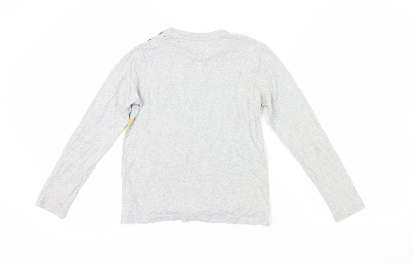 Timberland Boys Grey Graphic Print Long Sleeve T-Shirt 12 Years