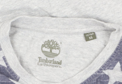 Timberland Boys Grey Graphic Print Long Sleeve T-Shirt 12 Years