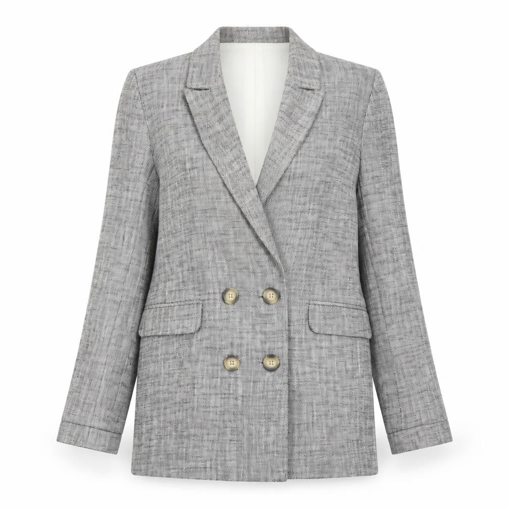 Womens UK Size 10 Topshop Grey Basic Jacket