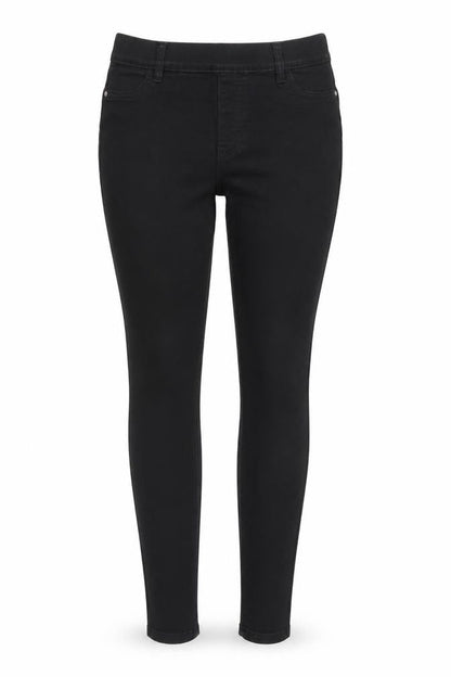 Womens UK Size 10 F&F Regular Fit Skinny Black Jeans