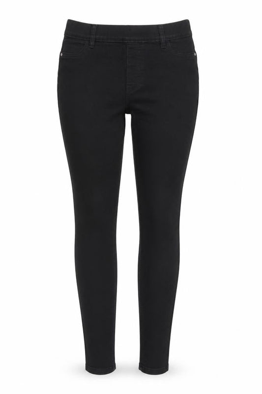 Womens UK Size 10 F&F Regular Fit Skinny Black Jeans