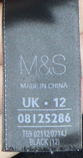Marks and Spencer Women's Black Blazer Size 12