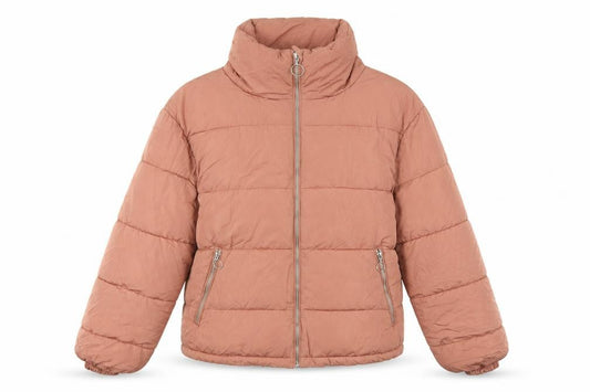 Old Khaki Women's Brown Puffer Jacket M