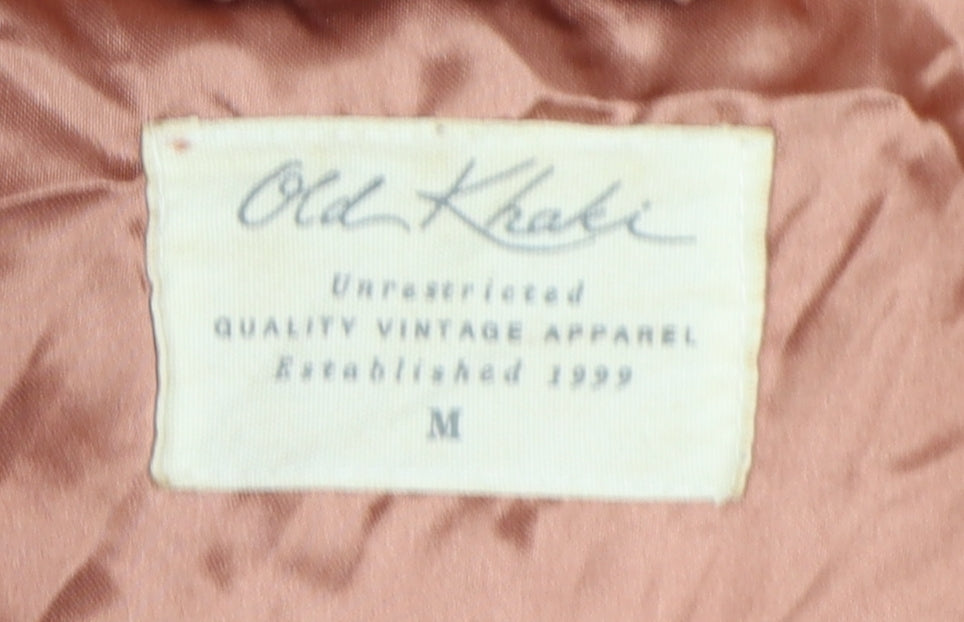 Old Khaki Women's Brown Puffer Jacket M