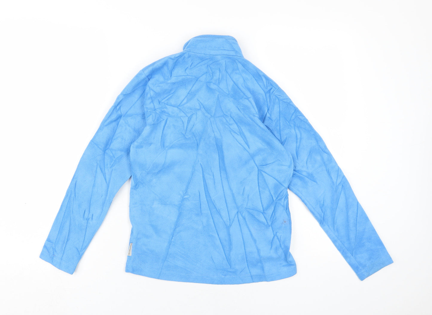 Decathlon Boys Blue Fleece 1/2 Zip Sweatshirt 12 Years