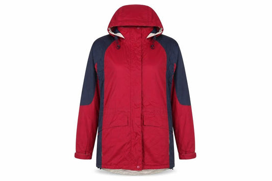 Womens UK Size 14 Peter Storm Red Parka Coat
