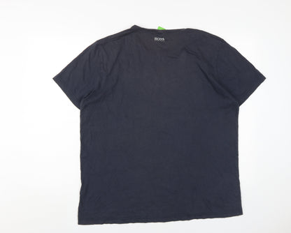 Mens UK Size XL HUGO BOSS Black  T-Shirt