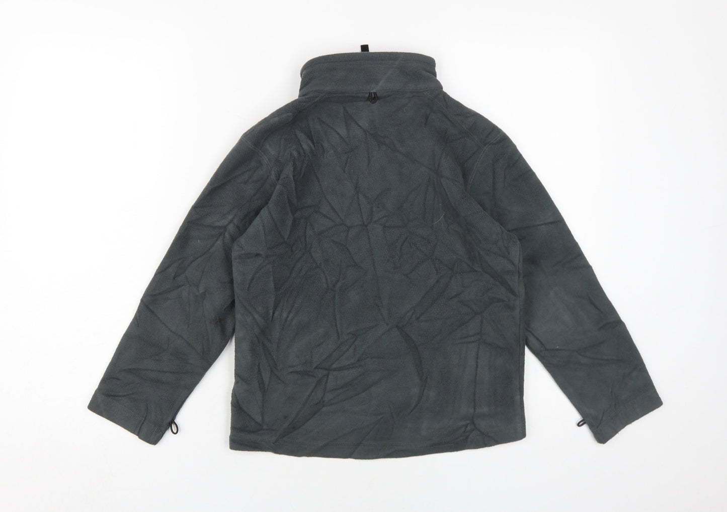 TOG24 Boys Grey Fleece Jacket Long Sleeve Size 12