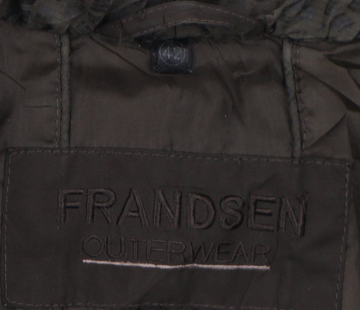Womens UK Size 14 Frandsen Brown Parka Coat