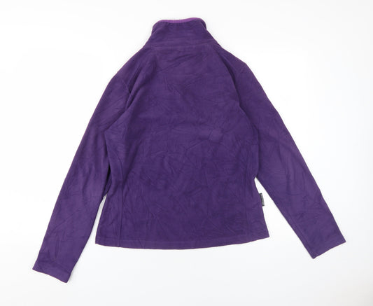 Karrimor Women's Purple Fleece Pullover Sweatshirt Size 10