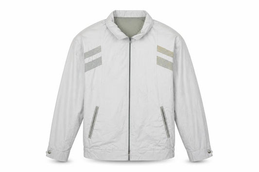 Mens UK Size L Greenwoods Grey Windbreaker Coat