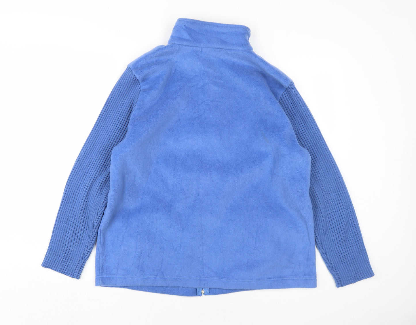 Reflect Women's Blue Basic Jacket L/XL Full Zip