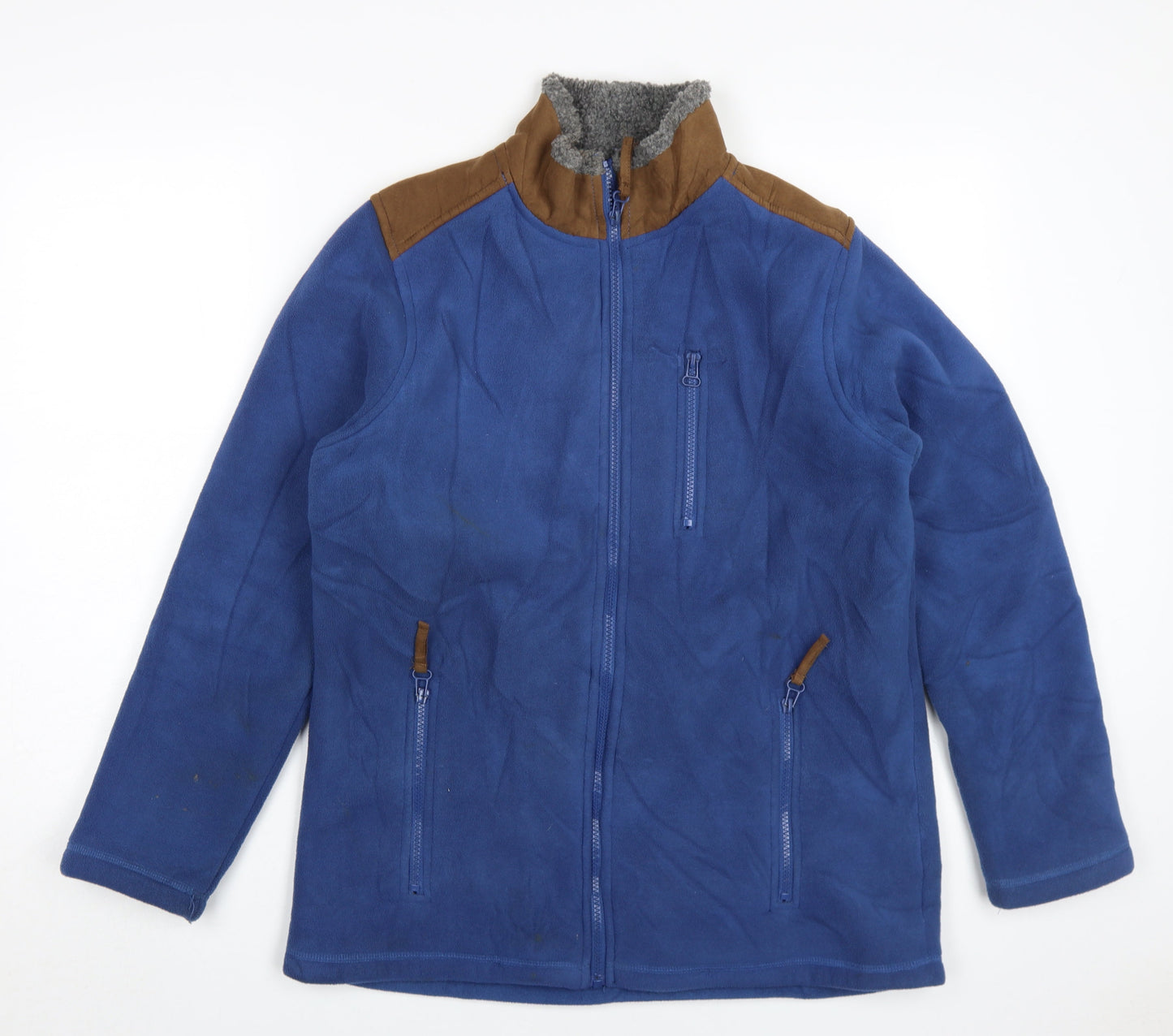 Mens UK Size S Cotton Traders Multicoloured Fleece