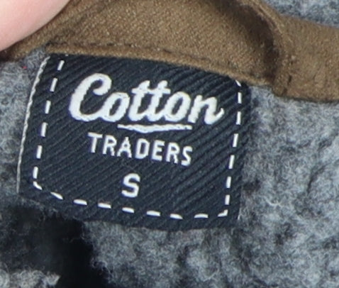 Mens UK Size S Cotton Traders Multicoloured Fleece