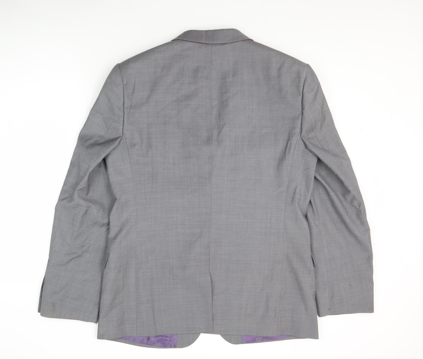 Mens UK Size 40 Ted Baker Regular Grey Suit Jacket