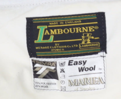 Lambourne Men's Black Dress Pants, Size 32, Formal