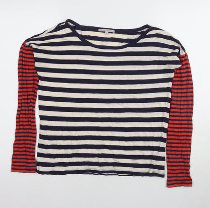 Gap Women's Multicoloured Striped T-Shirt S